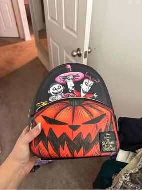 The Nightmare Before Christmas Pumpkin Mini Backpack NWT